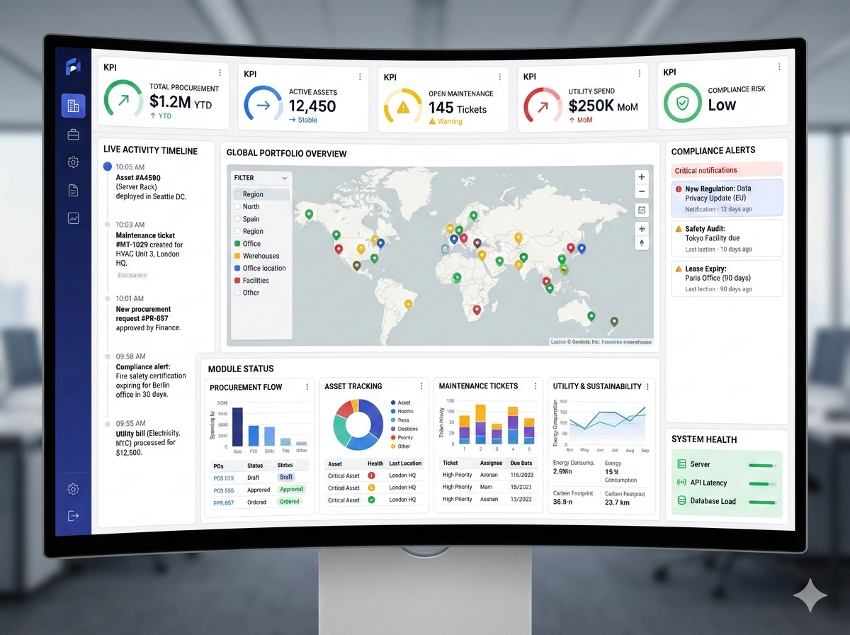 Enterprise Dashboard Screenshot